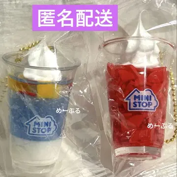 미니스톱 하로하로 미니어처 마스코트 [여름 소다] [과일빙수 딸기]