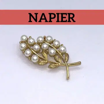[ 빈티지 ] NAPIER 네이피어 펄 브로치