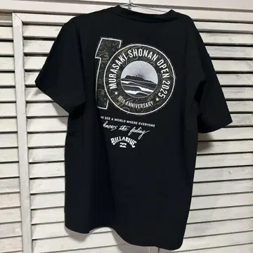 BILLABONG 10주년 기념 티셔츠 M 블랙