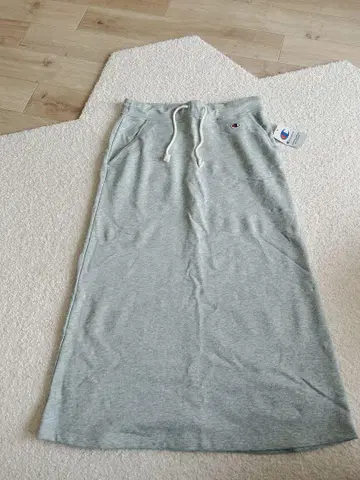 Champion 그레이 롱 스커트