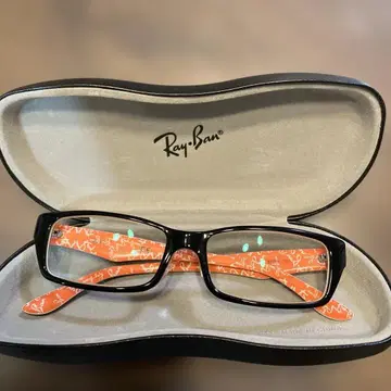 Ray-Ban 블랙 프레임 안경 패션 안경