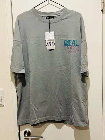 새상품 ZARA 프린트 T셔츠