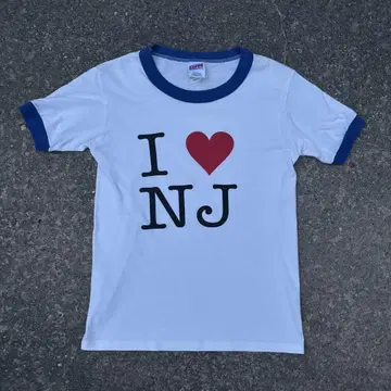 I LOVE NJ 링거t vintage 해외 city