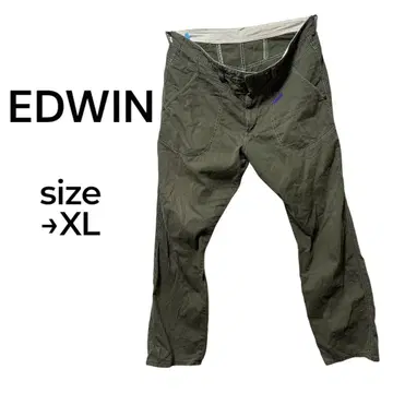 EDWIN XL 올리브 그린