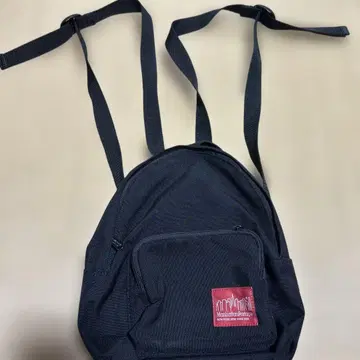 Manhattan Portage 블랙 백팩 미니