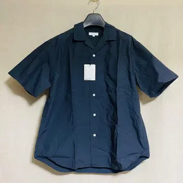 새상품 UNITED ARROWS 유나이티드 애로우즈 반팔 셔츠 네이비
