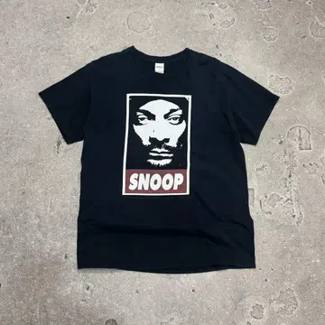 00s Snoop dogg 프린트 티 USA 희귀