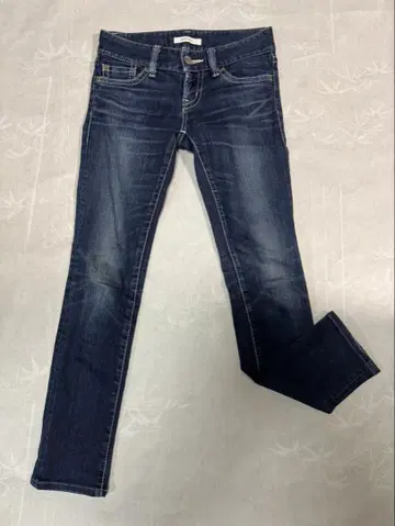 MOUSSY 마우지 스트레이트 데님 25인치 인디고 블루