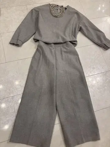 Loesse 셋업 와이드 팬츠