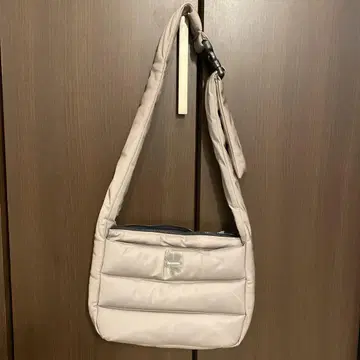 heaven 퀼팅 숄더백 베이지