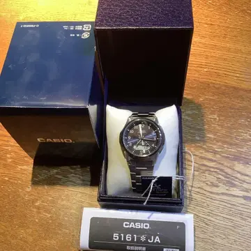 솔라 손목시계 CASIO 5161*JA 작동 확인 완료