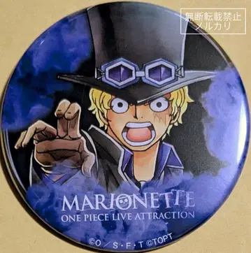ONE PIECE 원피스 타워 MARIONETTE 캔뱃지 사보