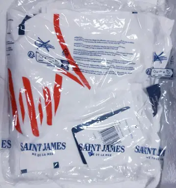 새상품 만박 한정판 SAINT JAMES 세인트 제임스 티셔츠 L 사이즈