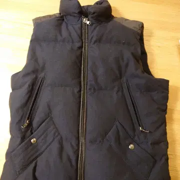 BANANA REPUBLIC 네이비 다운 베스트 L