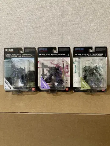 건담 얼티밋 오퍼레이션 피규어 미개봉 식완 3세트