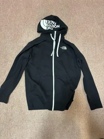 THE NORTH FACE 블랙 후드티