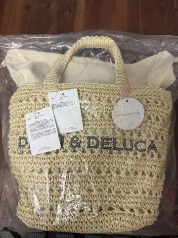 DEAN & DELUCA 바스켓백 파우치 포함