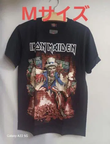 밴드 티셔츠 IRON MAIDEN 아이언 메이든 M 사이즈