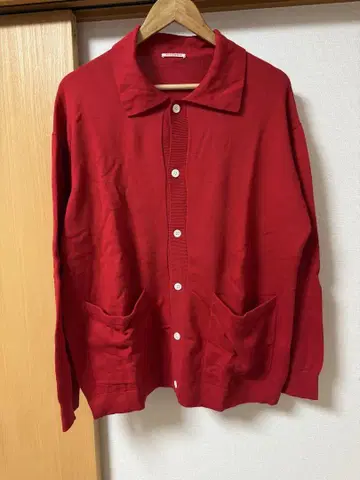 RYE TENDER red 가디건 남성용 라이텐더