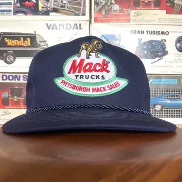 새상품 캡 MACK trucks 네이비 트래커캡