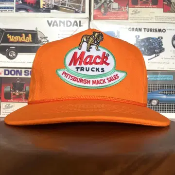 새상품 캡 MACK trucks orange 트래커캡