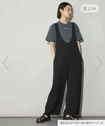 새상품 [ CITEN ] U넥 올인원 블랙 살로펫 M
