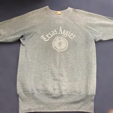 50s Texas Aggies 맨투맨 M 사이즈 그레이