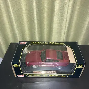 Porsche 911 Turbo 1:18 버건디