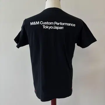 M&M Custom Performance 블랙 티셔츠 M 사이즈