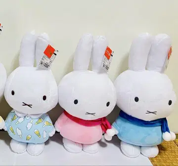 새상품 미피 귀여운 BIG 봉제 인형 45cm 3세트