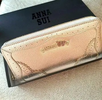 ANNA SUI 라운드 지퍼 지갑