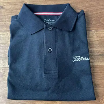Titleist 블랙 피케 셔츠 M