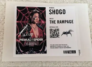 PRIMAL SPIDER 사인 포함 및 노멀