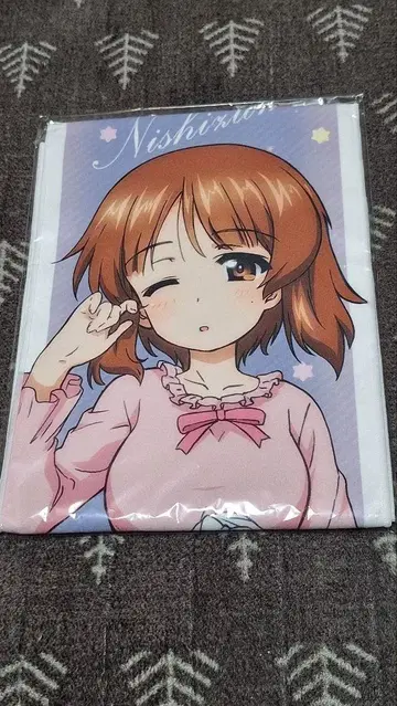 걸즈 앤 판처 미호 머플러 타월 핑크