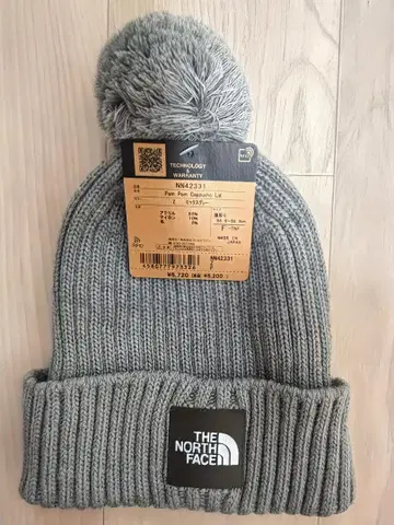 THE NORTH FACE 니트 모자 폼폼 포함
