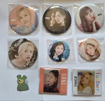 twice 미나 캔뱃지