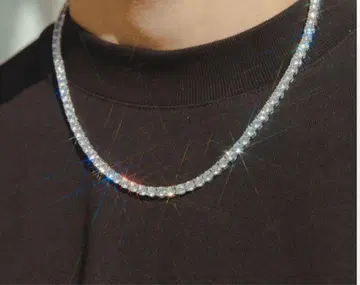 GLITTER 테니스 체인 46cm