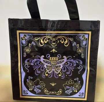대만 한정판 ANNA SUI 헬로키티 콜라보 토트백 버터플라이
