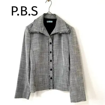P.B.S 프린지 테일러드 자켓 사이즈 13 올 패턴 고급 포멀