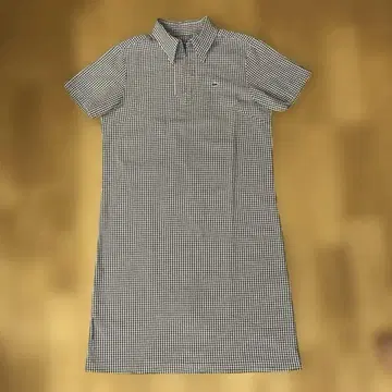 LACOSTE 라코스테 깅엄 체크 원피스 42