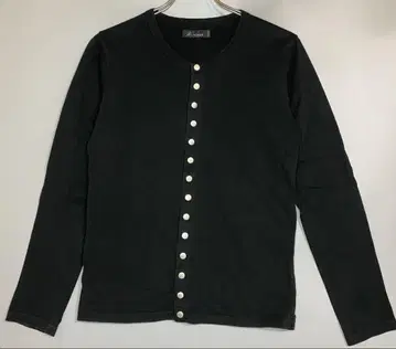 Agnes b. HOMME Paris 블랙 가디건 프레