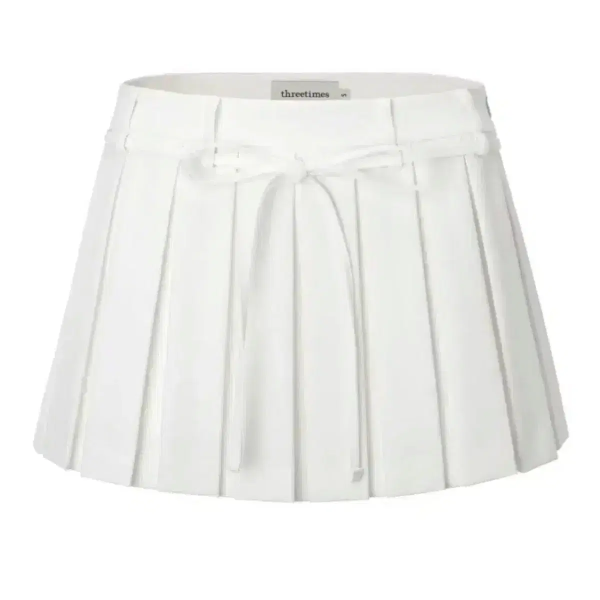 THREETIMES | 쓰리타임즈 Three Times Slit Skirt Black m #쓰리