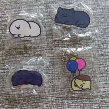 오분구와 함께 아크릴 배지 아크릴 키링 오분구 광장 한정판