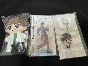 SnowMan 스노치루 키링 아크릴 스탠드 세트 아베 료헤이