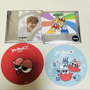 Nissy 호카포카 카페 캔뱃지 드링크 코스터