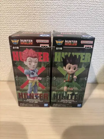HUNTER x HUNTER 월드 컬렉터블 피규어 곤 히소카 세트