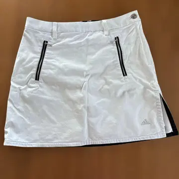 adidas 여성용 골프 스커트 M 화이트