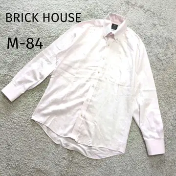 새상품급 브릭하우스 와이셔츠 Y셔츠 버튼 다운 옅은 핑크 M 4823