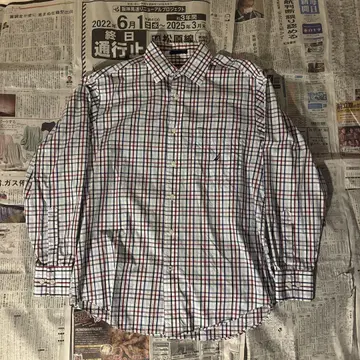 NAUTICA 체크 셔츠 L/S