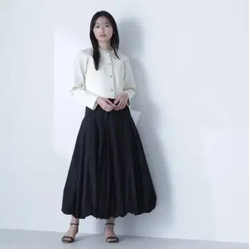 내추럴 뷰티 베이직 벌룬 스커트